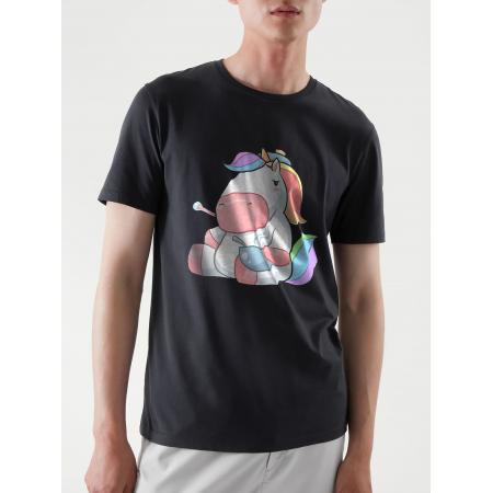 Tricou din bumbac unicorn
